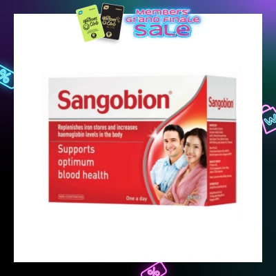 SANGOBION Sangobion Iron Supplement Capsule (Support Optimum Blood Health) 28s