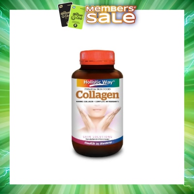 HOLISTIC WAY - Premium Skin Food Collagen 1000mg 60's Vcaps