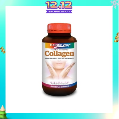 HOLISTIC WAY Premium Skin Food Collagen 1000mg 60's Vcaps