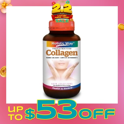 HOLISTIC WAY Premium Skin Food Collagen 1000mg 60's Vcaps