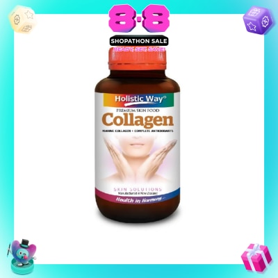 HOLISTIC WAY - Premium Skin Food Collagen 1000mg 60's Vcaps