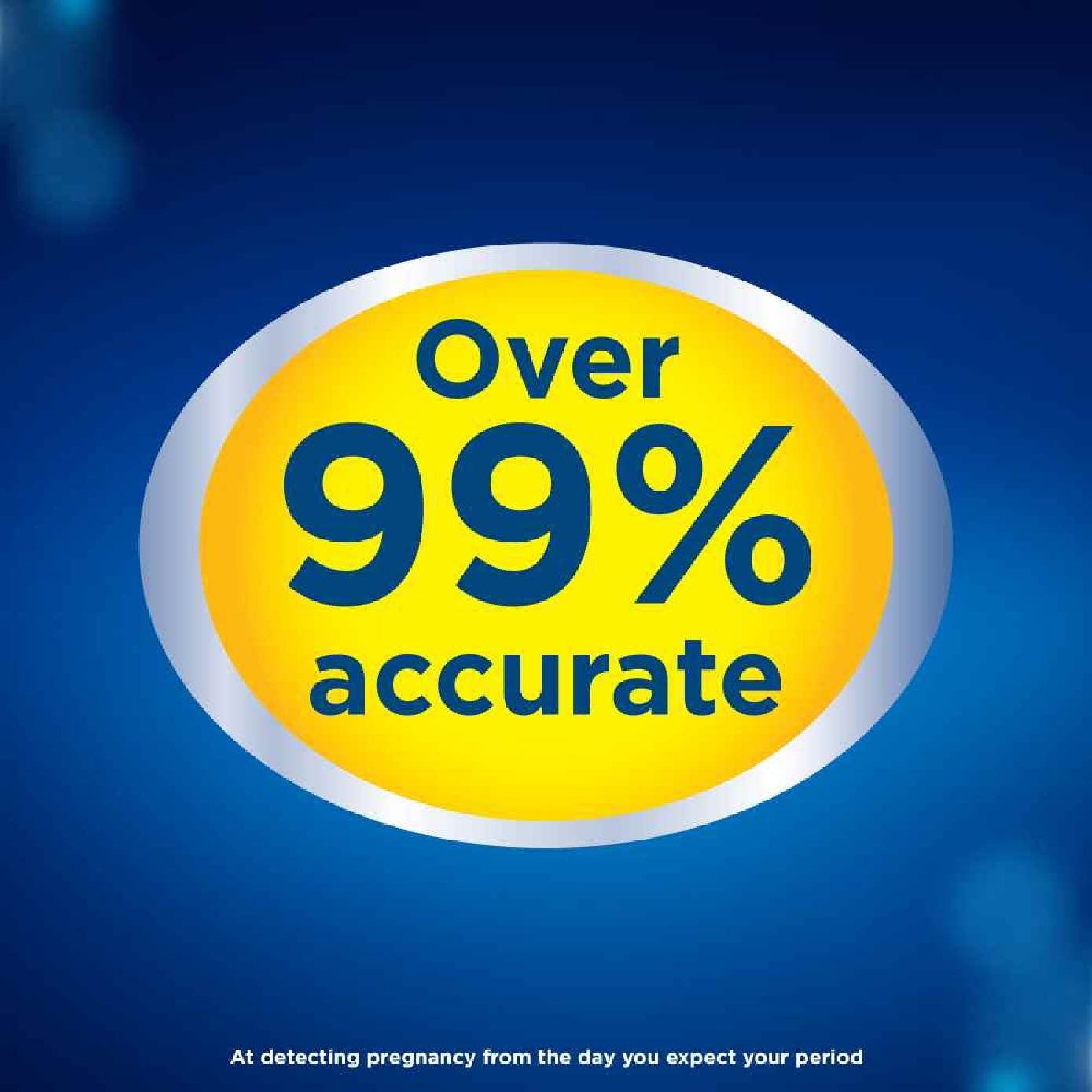 Digital Pregnancy Test with Weeks Indicator (Over 99% Accurate + Clear Results in Words) 1s