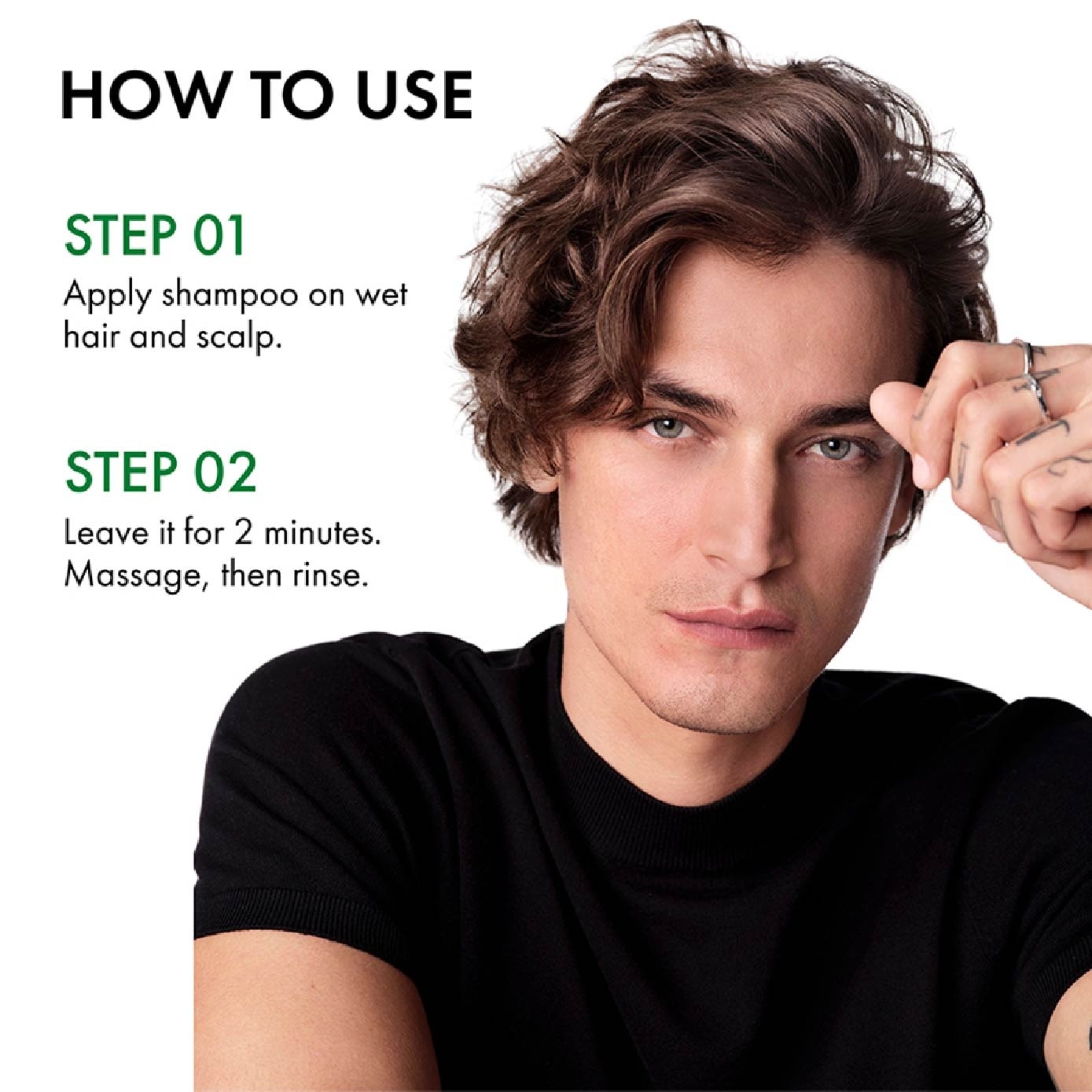 DERCOS Anti-Dandruff Normal to Oily Hair Shampoo 95ml image
