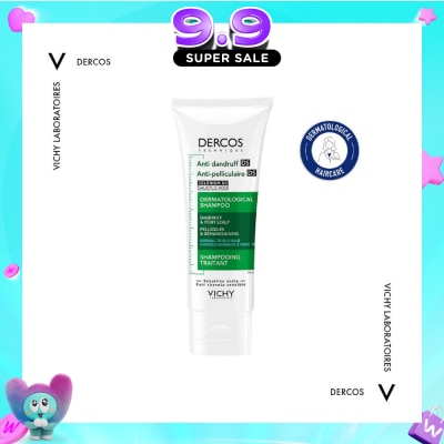VICHY DERCOS - DERCOS Anti-Dandruff Normal to Oily Hair Shampoo 95ml image