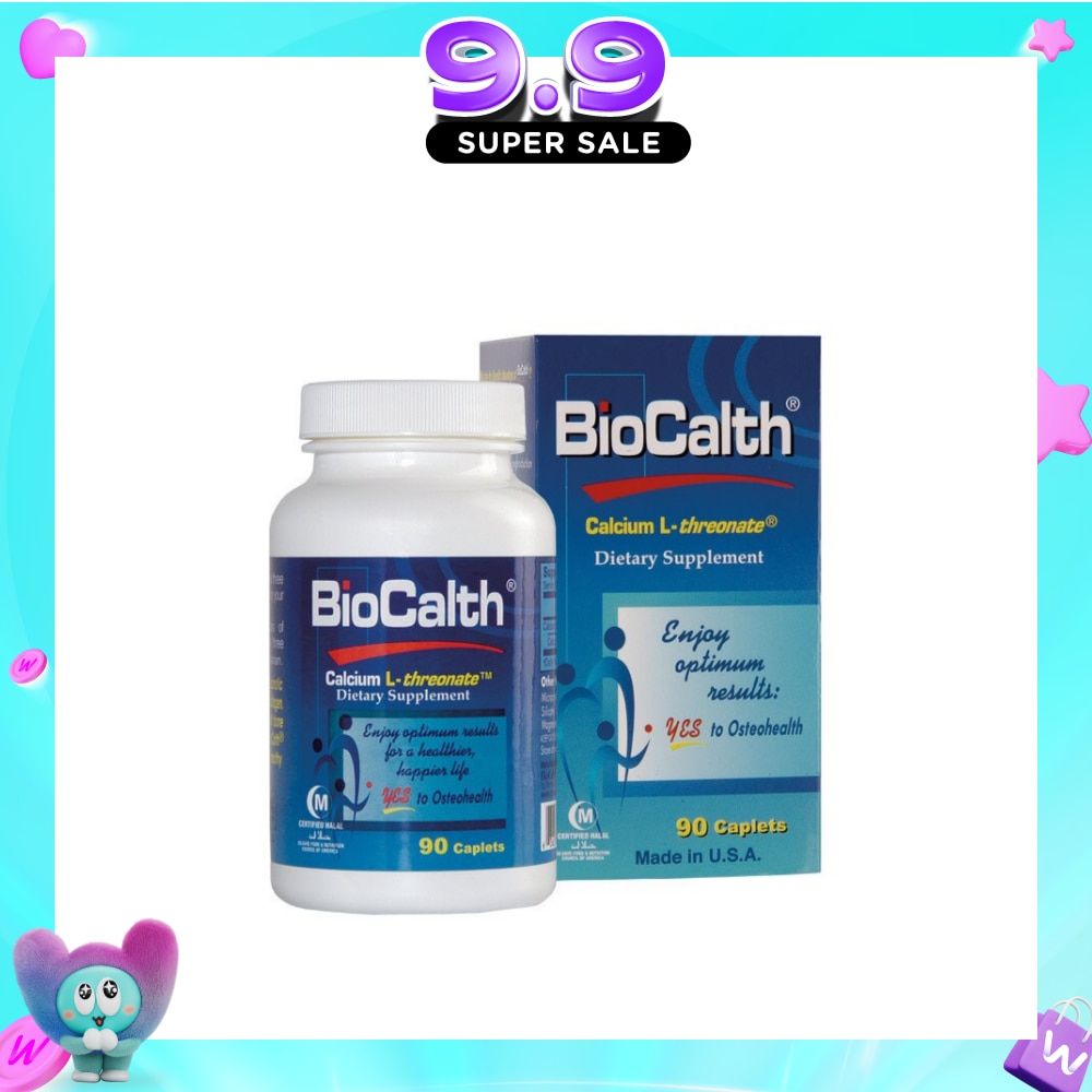 Calcium LThreonate 90 Tablets image