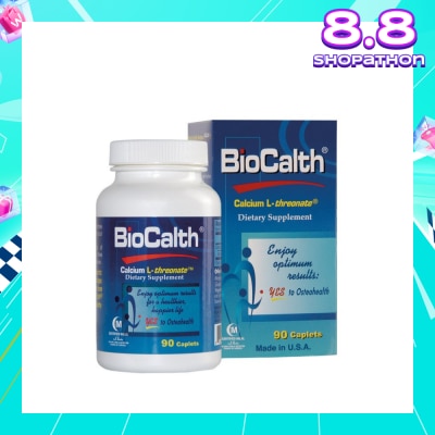 BIOCALTH  Calcium LThreonate 90 Tablets