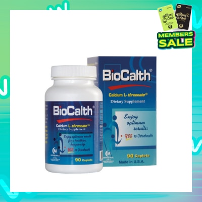 BIOCALTH  Calcium LThreonate 90 Tablets