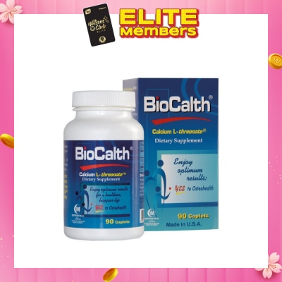 BIOCALTH [CNY] Calcium LThreonate 90 Tablets
