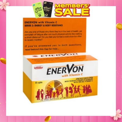 ENERVON Vitamin C Tab 30s