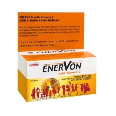 ENERVON Vitamin C Tab 30s