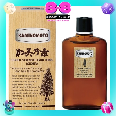 KAMINOMOTO - Higher Strength Hair Tonic Silver 150ml