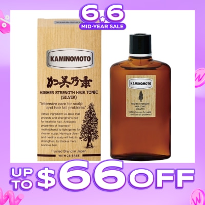 KAMINOMOTO - Higher Strength Hair Tonic Silver 150ml