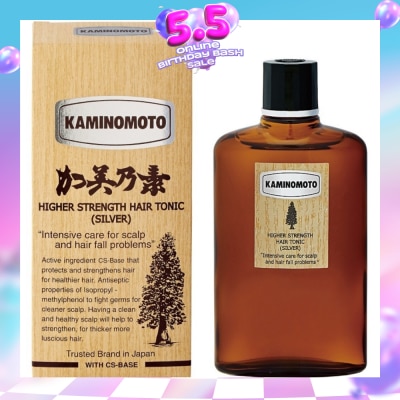 KAMINOMOTO - Higher Strength Hair Tonic Silver 150ml