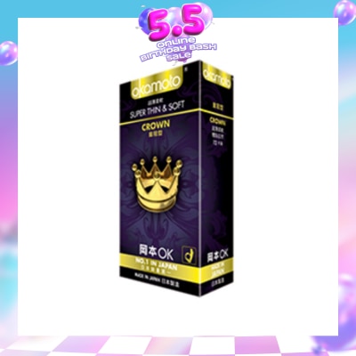 OKAMOTO® - Crown Latex Condoms 12S