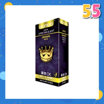 OKAMOTO® Crown Latex Condoms 12S
