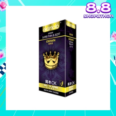 OKAMOTO® Crown Latex Condoms 12S