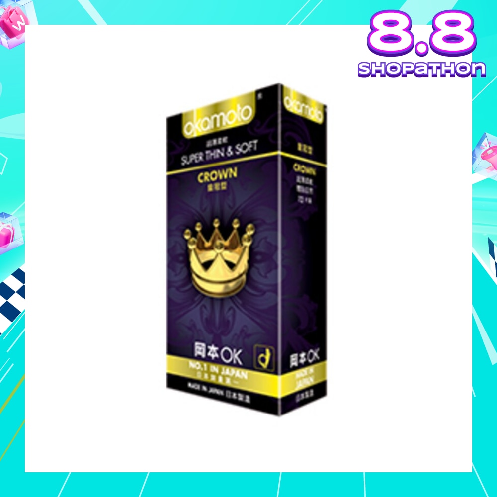 Crown Latex Condoms 12S
