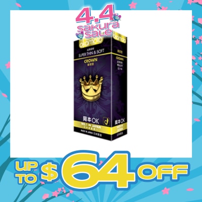 OKAMOTO® - Crown Latex Condoms 12S