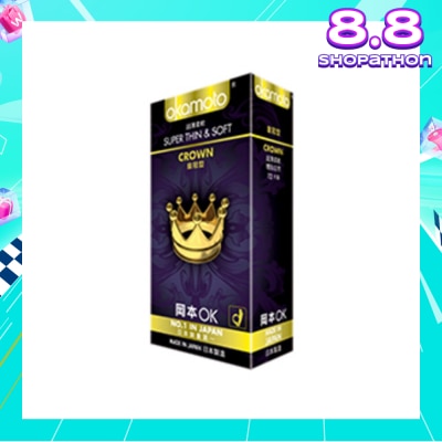 OKAMOTO® Crown Latex Condoms 12S