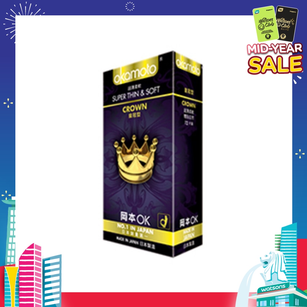 Crown Latex Condoms 12S