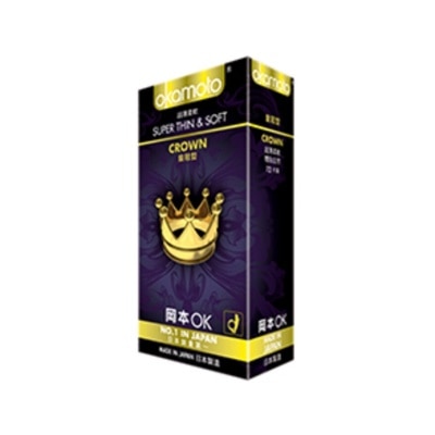 OKAMOTO® Crown Latex Condoms 12S