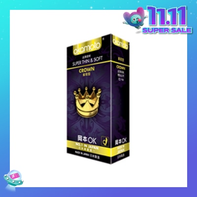OKAMOTO® Crown Latex Condoms 12S