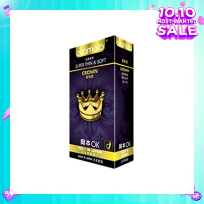 OKAMOTO® Crown Latex Condoms 12S