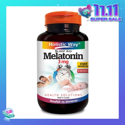 HOLISTIC WAY Melatonin 3 mg x 90's Tablets