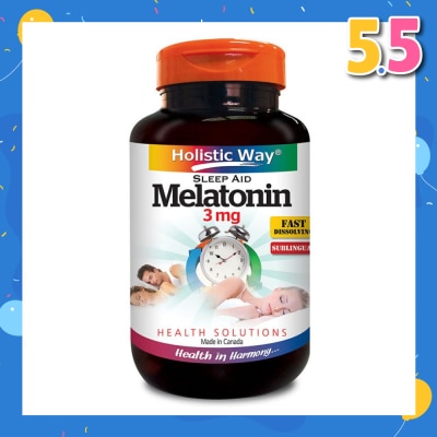 HOLISTIC WAY Melatonin 3 mg x 90's Tablets