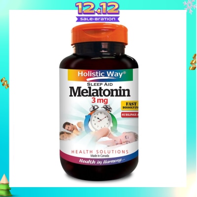 HOLISTIC WAY Melatonin 3 mg x 90's Tablets