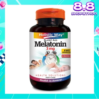 HOLISTIC WAY Melatonin 3 mg x 90's Tablets