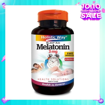 HOLISTIC WAY Melatonin 3 mg x 90's Tablets