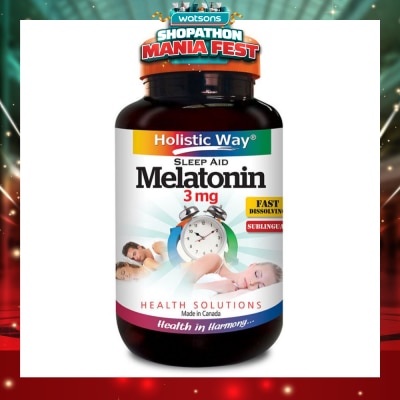 HOLISTIC WAY - Melatonin 3 mg x 90's Tablets