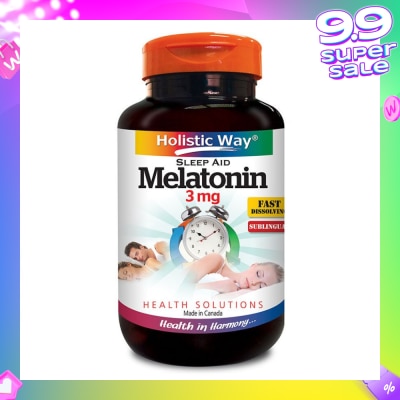 HOLISTIC WAY Melatonin 3 mg x 90's Tablets