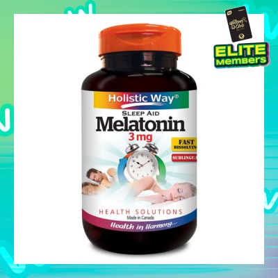 HOLISTIC WAY Melatonin 3 mg x 90's Tablets