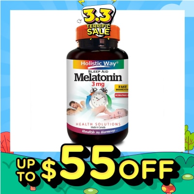 HOLISTIC WAY Melatonin 3 mg x 90's Tablets