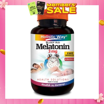 HOLISTIC WAY Melatonin 3 mg x 90's Tablets