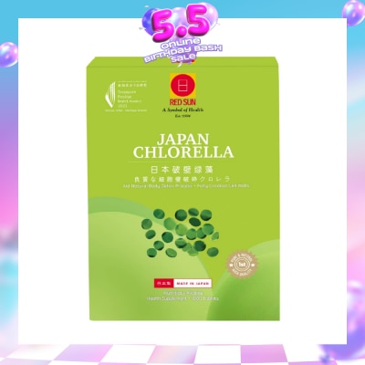 RedSun - Chlorella Tablets 1000s