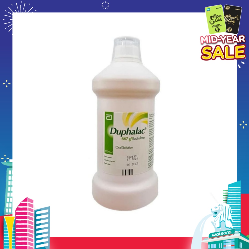 Dulphalac 667g/l Lactulose Oral Solution 1000ml