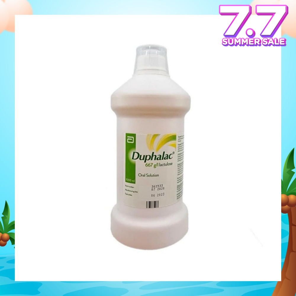 Dulphalac 667g/l Lactulose Oral Solution 1000ml