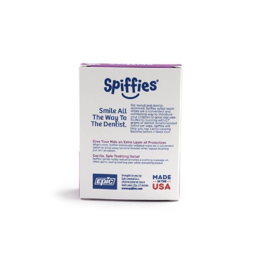 Grape Xylitol Baby Teething And Cleaning Wipes 20s