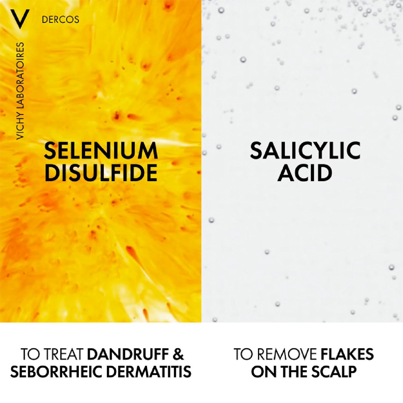 DERCOS Anti-Dandruff Normal to Dry Hair Shampoo 200ml