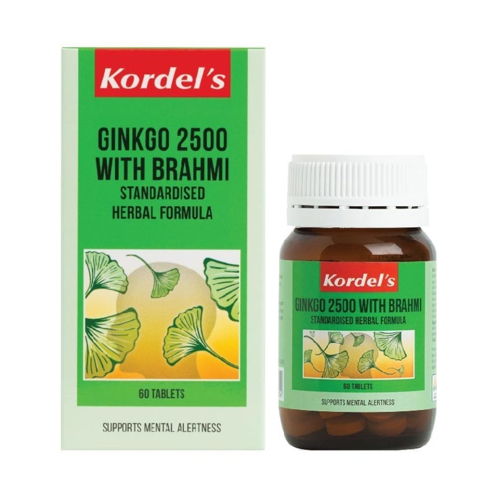 Ginkgo + Brahmi 2500 mg 60s