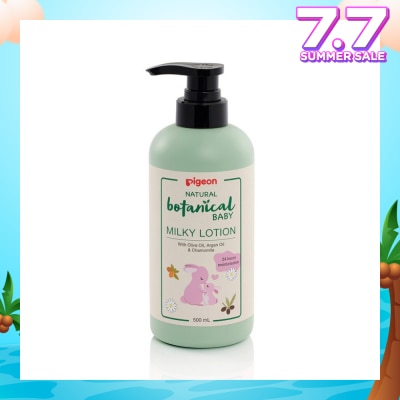 PIGEON Natural Botanical Baby Milky Lotion (24HR Moisturisation) 500ml