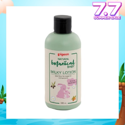 PIGEON Natural Botanical Baby Milky Lotion (24HR Moisturisation) 200ml