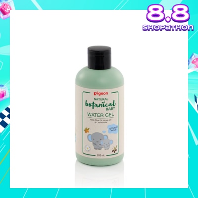 PIGEON Natural Botanical Baby Water Gel Instant Hydration Body Wash (Quick Absorption Non-Sticky) 200ml