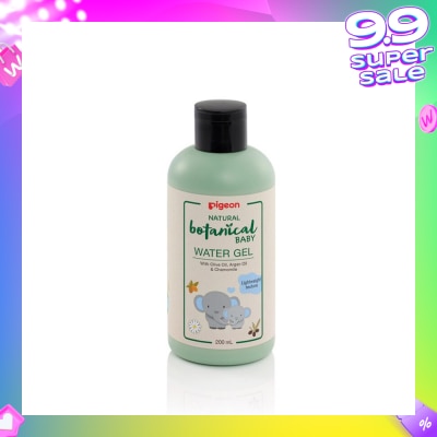 PIGEON Natural Botanical Baby Water Gel Instant Hydration Body Wash (Quick Absorption Non-Sticky) 200ml