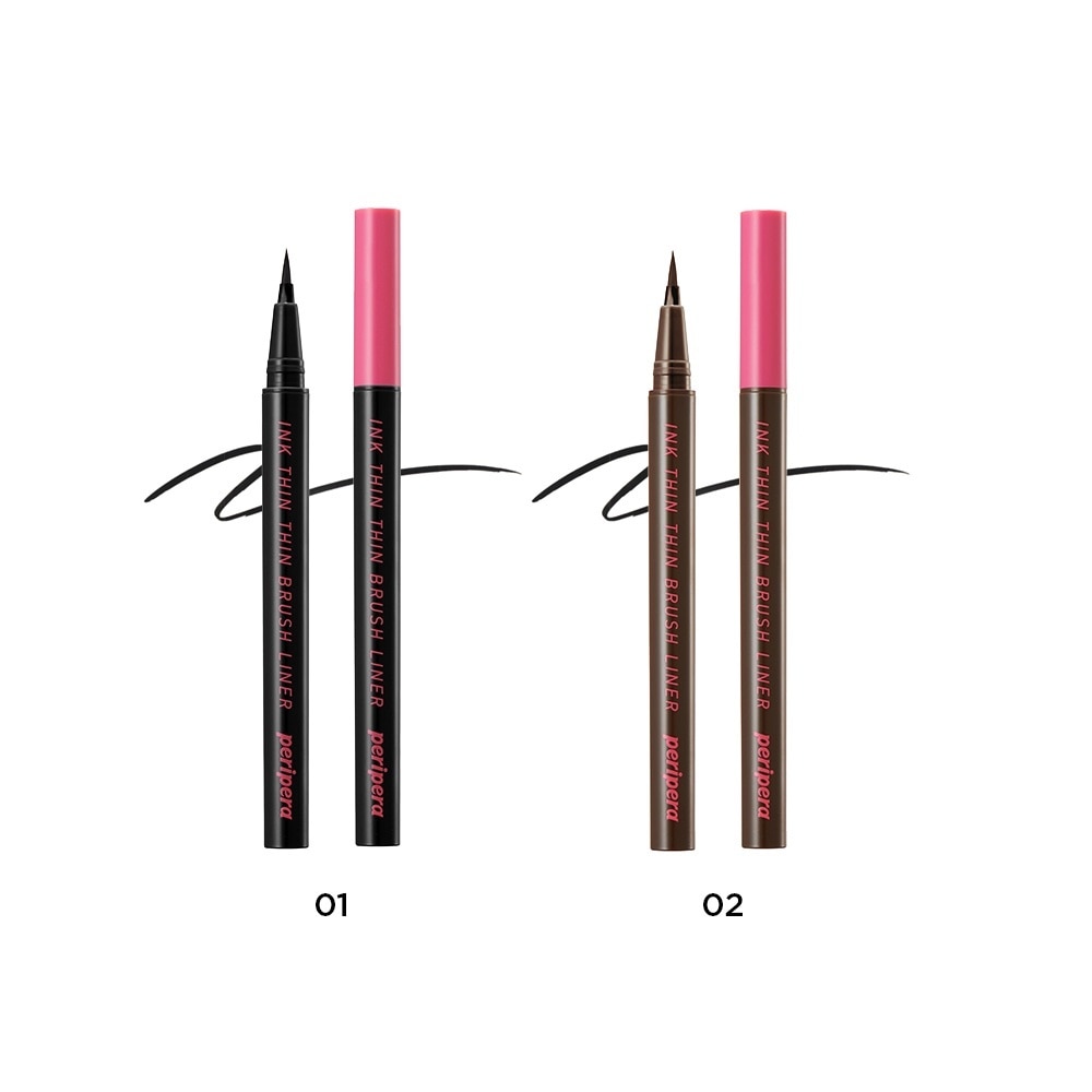 Ink Thin Thin Brush Liner 001 Black Noir 0.5g