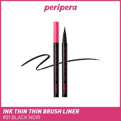 PERIPERA Ink Thin Thin Brush Liner 001 Black Noir 0.5g
