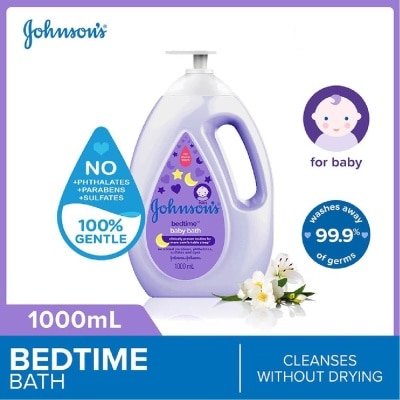 JOHNSON'S BABY Baby Bedtime Calming Bath With Naturalcalm Aroma Jasmine And Lily 1000ml